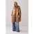 Summum Woman Jacket Metallic Rain Cacao