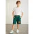 Gebreide short met tailleband met trekkoord