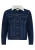 CIPO & BAXX Tussenjas  donkerblauw / wit