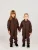 MANUL Overall ‘Brownie by MANUL – Basic BackZip’  bruin