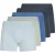 Jack & Jones Heren boxershorts trunks jacgilli effen 5-pack multicolor