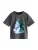 Next Shirt  donkergrijs / donkergroen / lichtlila