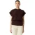 YAS Esli sl wool blend knit vest coffee bean