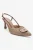 Levia Geweven Pump met Puntige Neus en Slingback