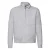 Fruit of the Loom Heren Premium Zip Neck Heather Sweatshirt (Heide Grijs)