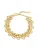 Hey Happiness Armband ‘Interlocking’  goud