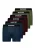 SNOCKS Lange onderbroek  donkerblauw / olijfgroen / bourgogne / zwart / wit