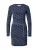 MICHAEL Michael Kors Jurk  navy / wit