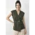 Gestrikte V-hals Crêpe Gilet