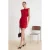 TRENDYOLMİLLA Dames Rood Effen Kort / Mini Mouwloos A-lijn Jurken