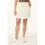 Scotch & Soda Elastic Waist Skirt White Cap Grey