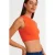 Mouwloze Cropped Top In Katoenen Jersey
