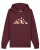 Watapparel Sweatshirt ‘Mountains & Moon’  lichtbruin / bourgogne / wit