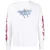Off-white Graff White Pupp Skate T-shirt Met Lange Mouwen, Wit