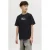 JACK & JONES JUNIOR T-shirt met backprint zwart