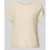 comma Gebreid shirt van viscosemix met ronde hals