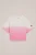 WE Fashion – Meisjes oversized sweater met dip dye – Oversized – Roze – Katoen –