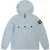 Weekend Offender Pufferjack met capuchon en kwartrits voor jongens (Wolk)
