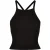 Urban Classics Dames ribgebreide top met kruisrug