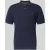 Christian Berg Men Slim fit poloshirt met structuurpatroon