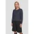 Ruby gebreide pailletten vest donkerblauw