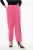 Tapered fit hoge taille broek in roze
