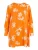 OBJECT Jurk ‘ISSY’  oranje / wit