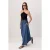 TRENDYOLMİLLA Dames Blauw Effen Maxi Rokken