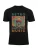 Cotton Prime Shirt ‘Retro Music’  smaragd / oranje / rood / zwart
