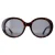 Karen Millen KM5051 118 donkerschildpad donkergrijs zonnebril