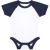Larkwood Baby essential baseball babypakje met korte mouwen