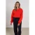 NUKUS sweater rood