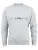 Cotton Prime Sweatshirt ‘Pulsschlag Berge’  grijs gemêleerd / zwart