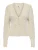 Only Onlrosette Ls Cardigan Cs Knt Vest Egret Pale Gold Glitter/ Dtm Button W. Gold