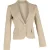 Dolce & Gabbana single-breasted blazer van beige katoen