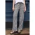 Street One Studio Dames Wide Legs jeans met elastische tailleband in Grijs