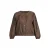 GREAT LOOKS jacquard bomberjack met bloemenmotief bruin