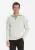 No-excess Pullover Half Zip Wing Collar Tuck Stitch 33230932 Trui 110 Light Grey Melange
