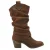 Rocket Dog Vrouwen/dames Sidestep Mid-Calf Western Boot (Bruin)