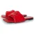 Bottega Veneta Rode leren Lido sandalen