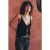 Mikuta The Black Knitted Vest Top Black