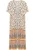 usha Kimono bloes Dames Wit Veelkleurig