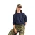 Levi’s sweater met borduursels en logo – marineblauw