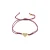 Luxenter Armband met 18-karaats geelgoud afwerking en schitterende zirkonia – Hart