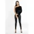 faina one-shoulder pailletten top dulcey