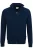 HAKRO 606 Comfort Fit Sweatjacket nachtblauw, Effen