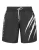 Plein Sport Zwemshorts ‘Scratch’  zwart / wit