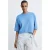 Mango katoenen sweater – blauw