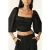 BA&SH Top Doja Noir