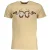 Cavalli Class Beige Katoenen Heren T-Shirt